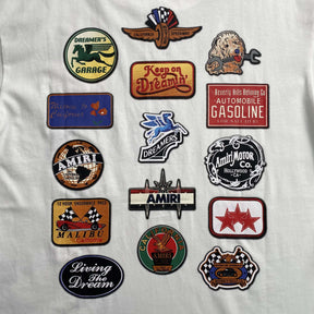 Camisa Amiri “All Logo's” ( Branca )