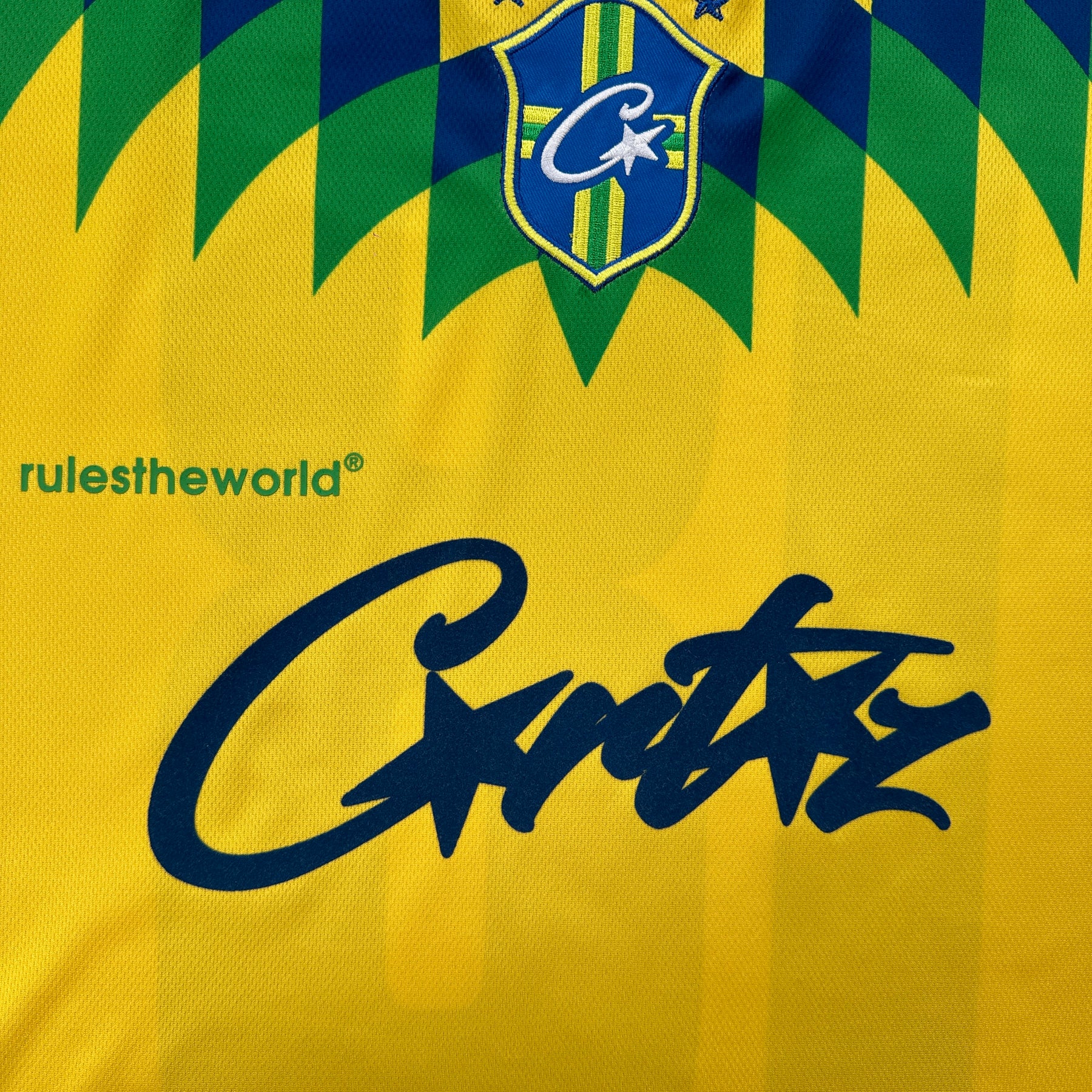 Camisa Corteiz “Brazilian Jersey” ( Amarela )