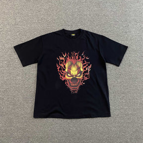 Camisa Corteiz “Fire Clown” ( Preta )