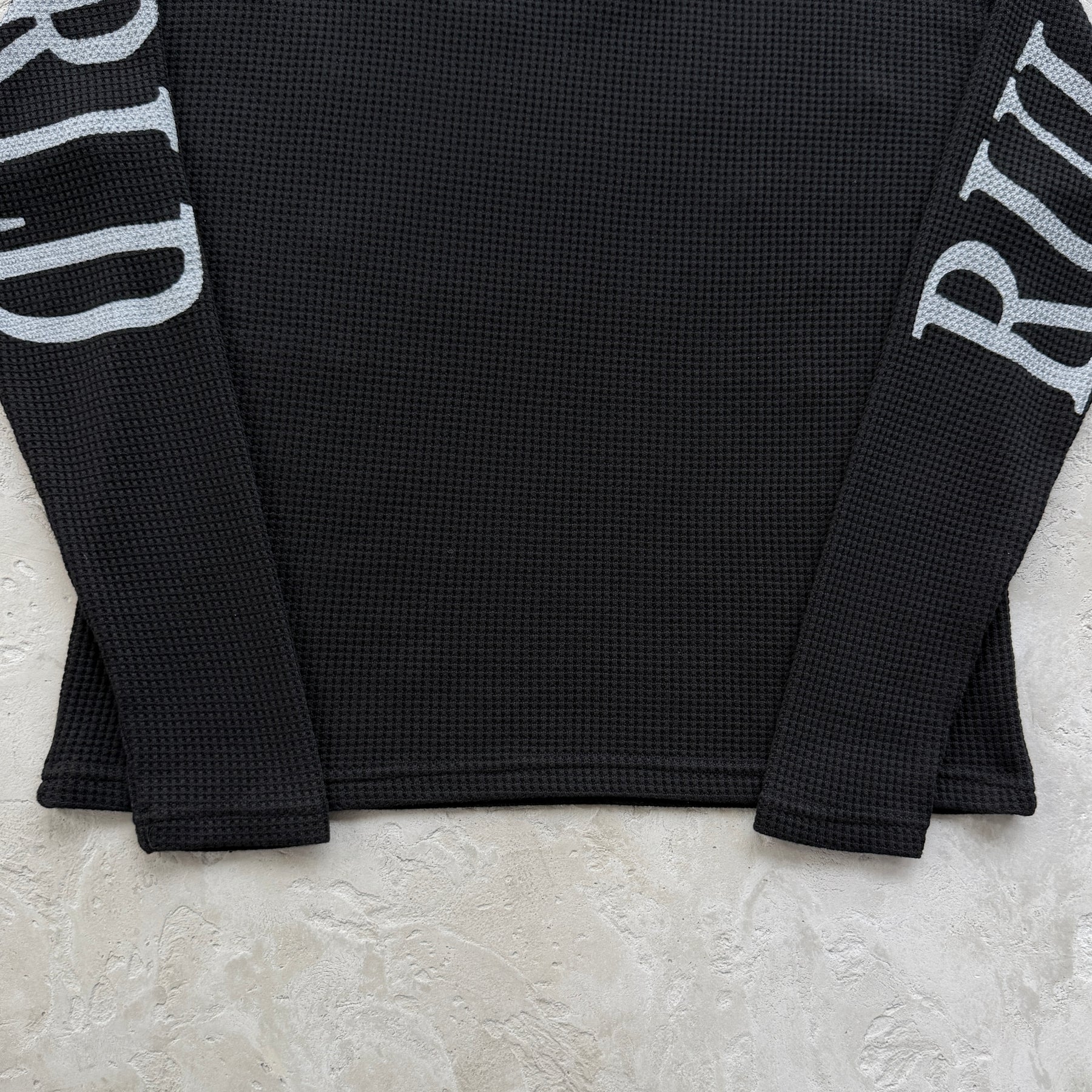 Sueter Corteiz “Worldwide Waffle Thermal” ( Preto )