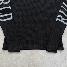 Sueter Corteiz “Worldwide Waffle Thermal” ( Preto )