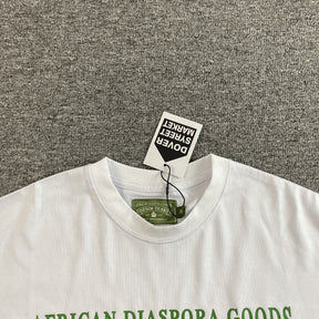 Camisa Denim Tears “African Diaspora Goods” ( Branca )