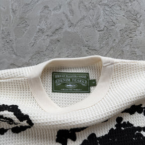 Sueter Corteiz x Denim Tears ( Branco )