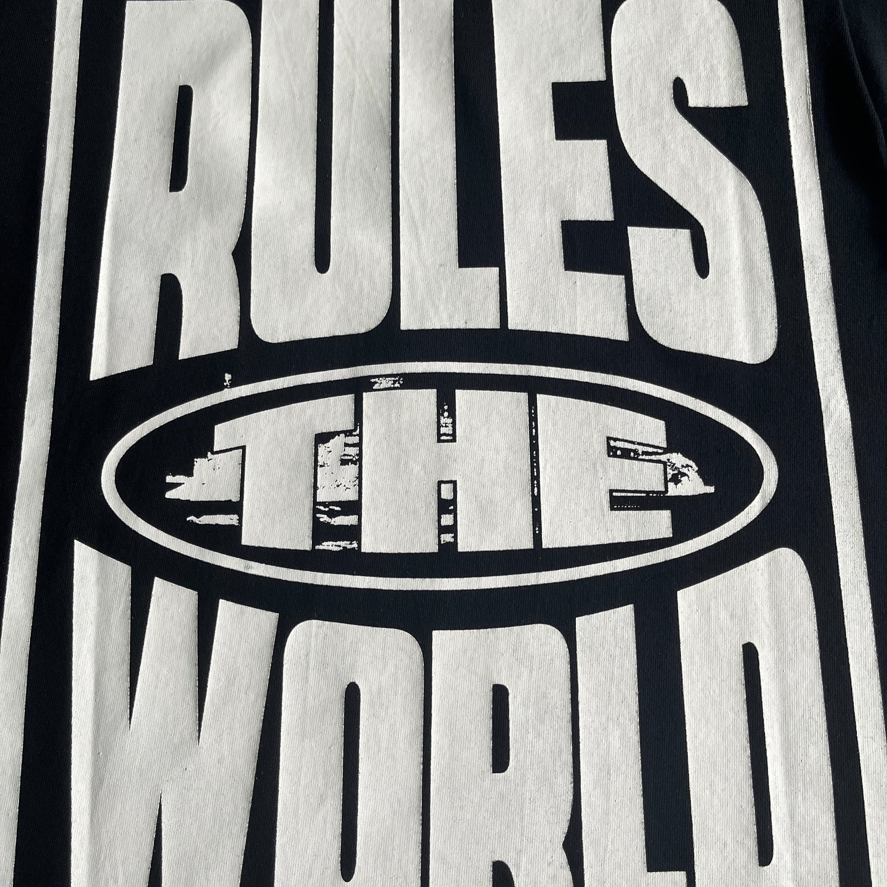 Camisa Corteiz “Rules The World” ( Preta )