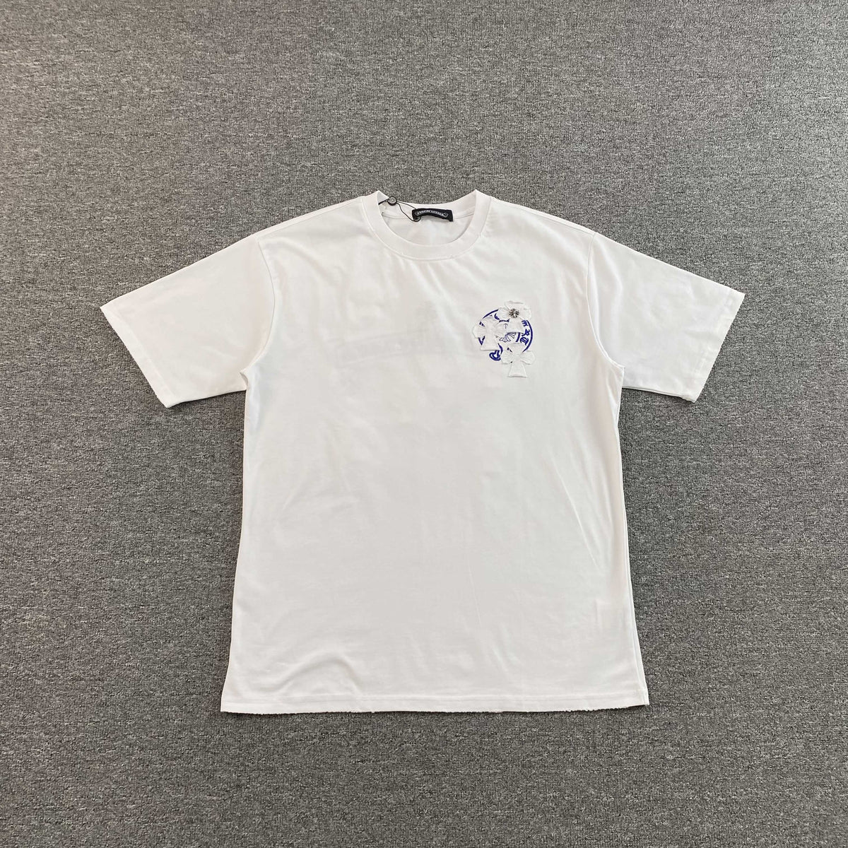 Camisa Chrome Hearts “ Cross Patches” ( Branca )