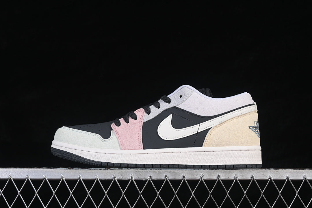 Air Jordan 1 Low "Black Pastels”
