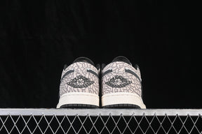 Air Jordan 1 Low "Deep Pewter Elephent Print”