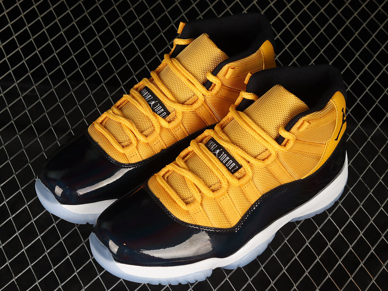 Air Jordan 11  “Black Yellow”
