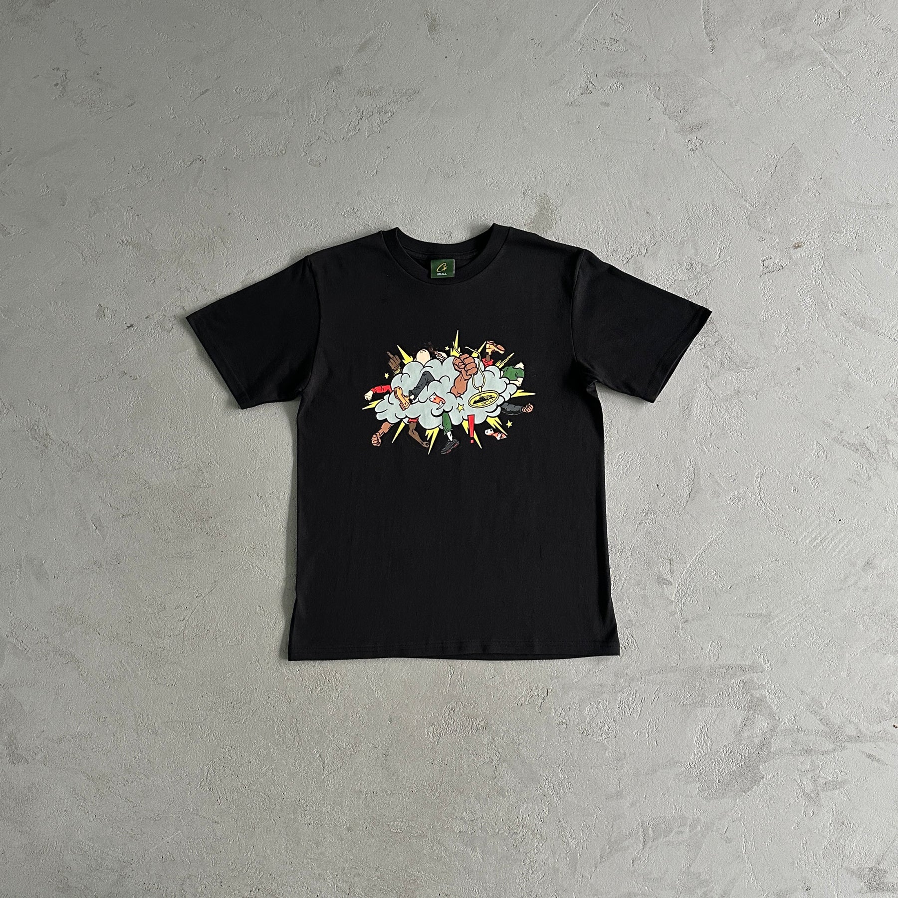 Camisa Corteiz ”Crazy Fight” ( Preta )