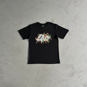 Camisa Corteiz ”Crazy Fight” ( Preta )