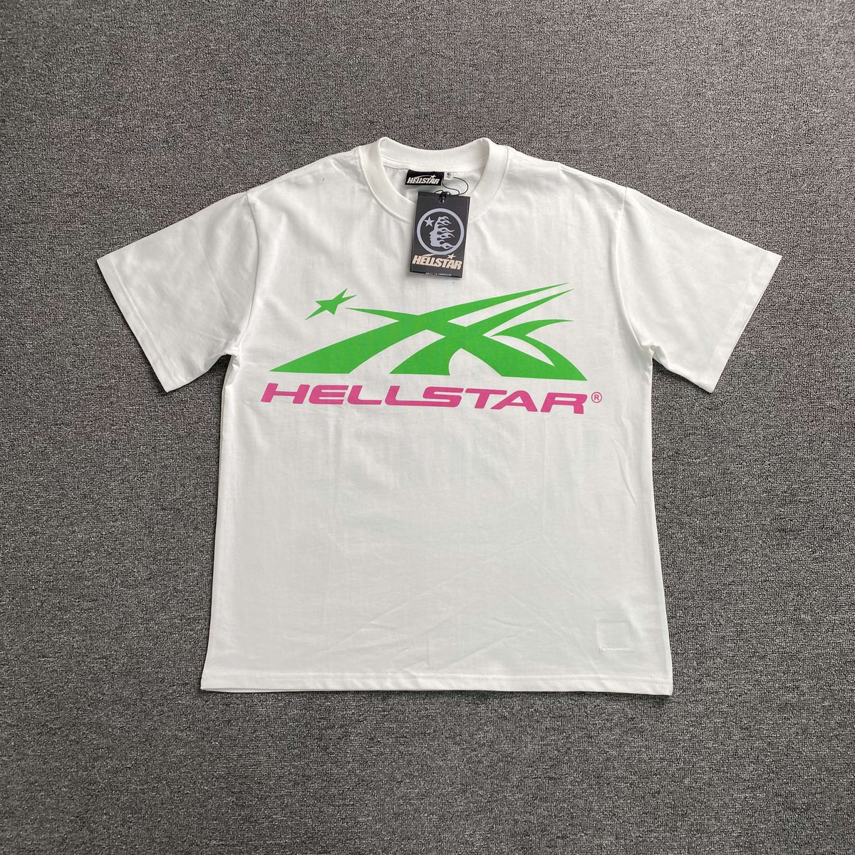 Camisa Hellstar “Pink and White”