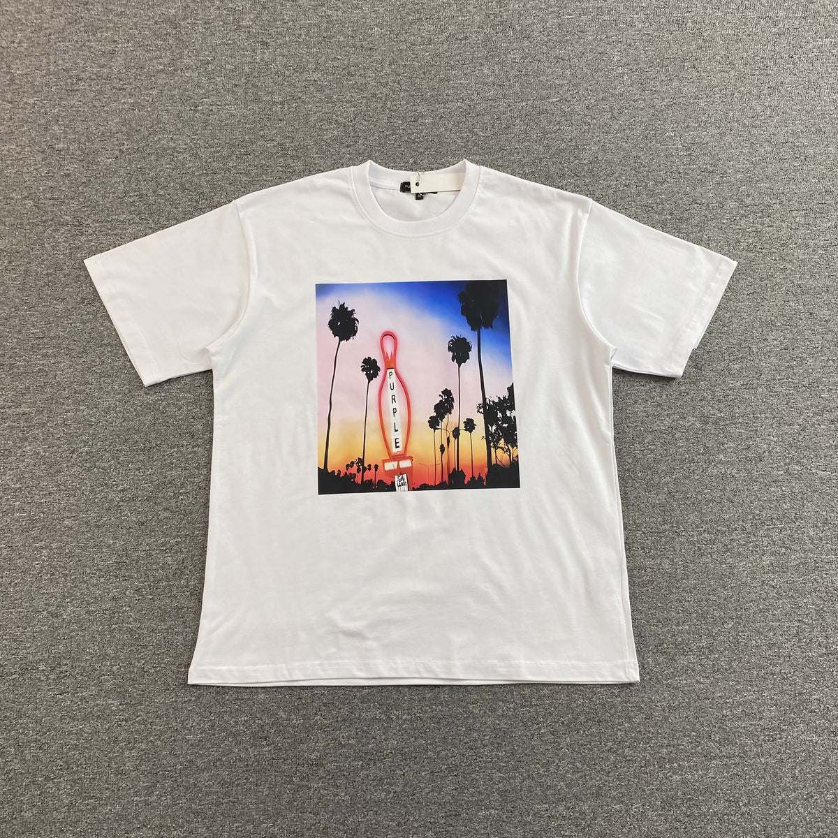 Camisa Purple Brand x Blue Sky ( Branca )