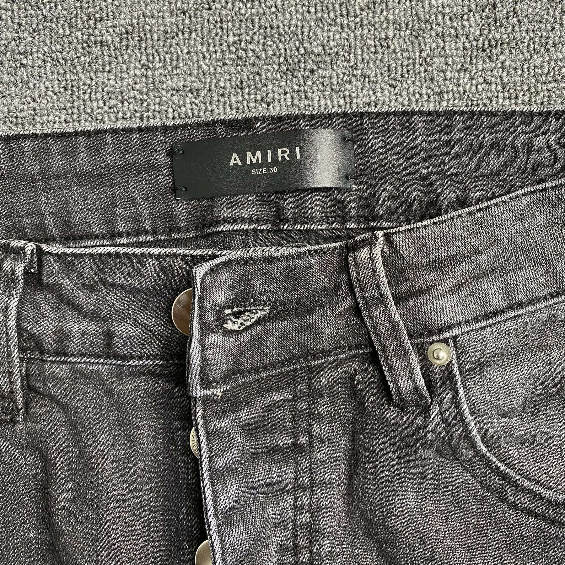 Calça Amiri “Quad Sweatshort” ( Preta )
