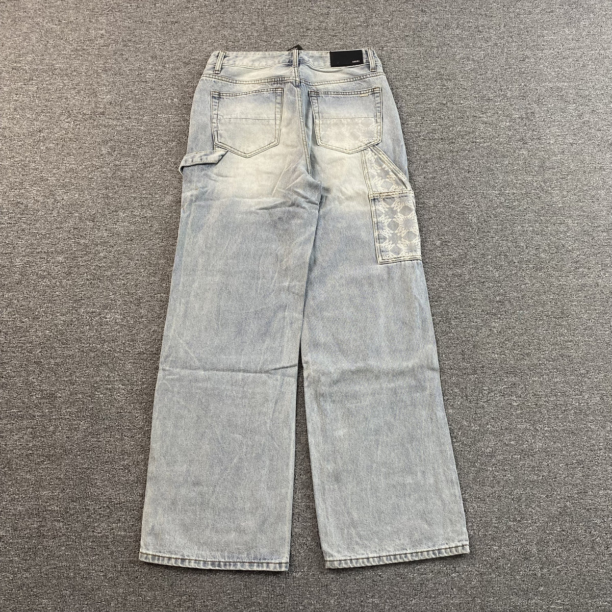 Calça Amiri “Quad Studded” ( Cinza )