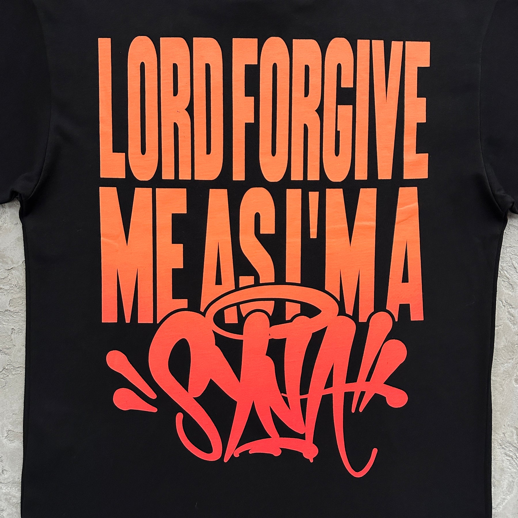 Camisa Syna World “Lord Forgive Me Asi'ma” ( Preto )