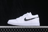 Air Jordan 1 Low “White Metallic Silver”