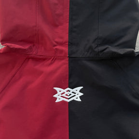Corta Vento Mertra “Water Reactive ” ( Pova D'água ) ( Vermelho e Preto )