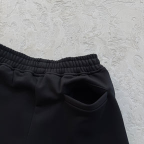 Shorts Corteiz “Island Puff Print” ( Preto )