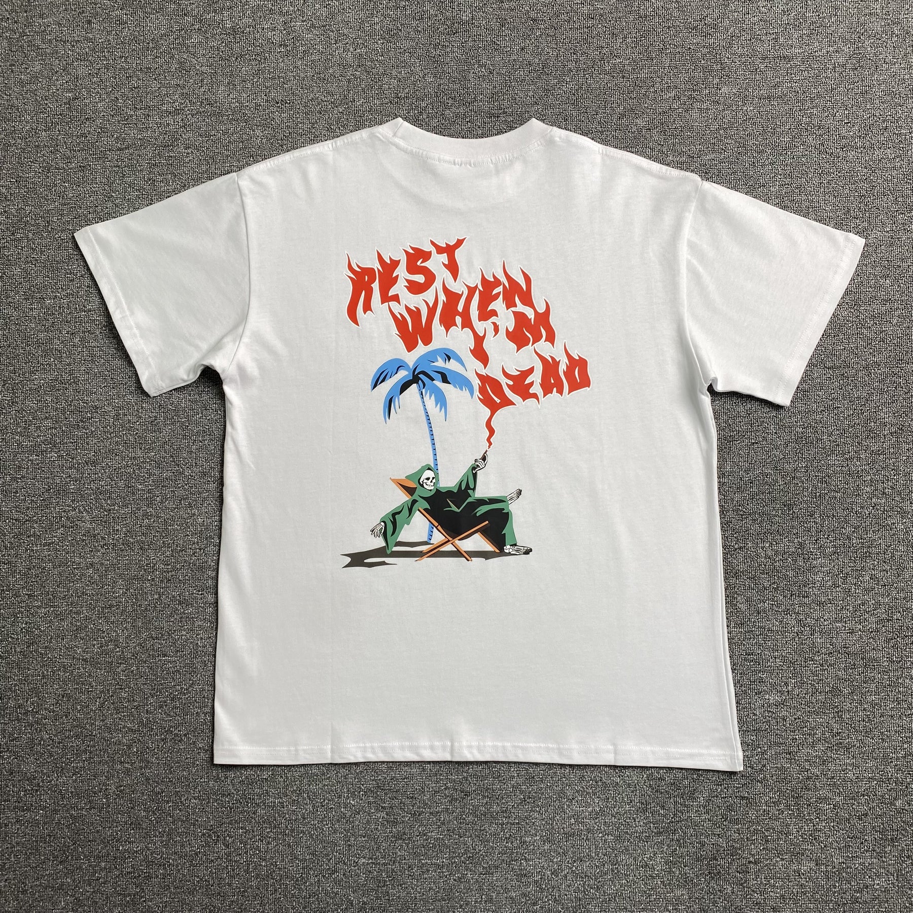 Camisa Trapstar ”Dead Beach” ( Branca )