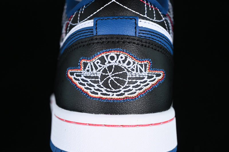 Air Jordan 1 Low "Industrial Blue Sashiko”