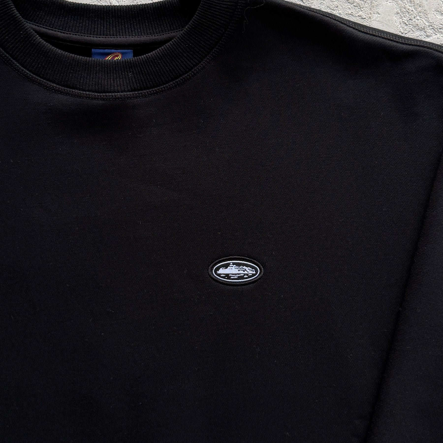 Sueter Corteiz “Mini Island Crewneck” ( Preto )