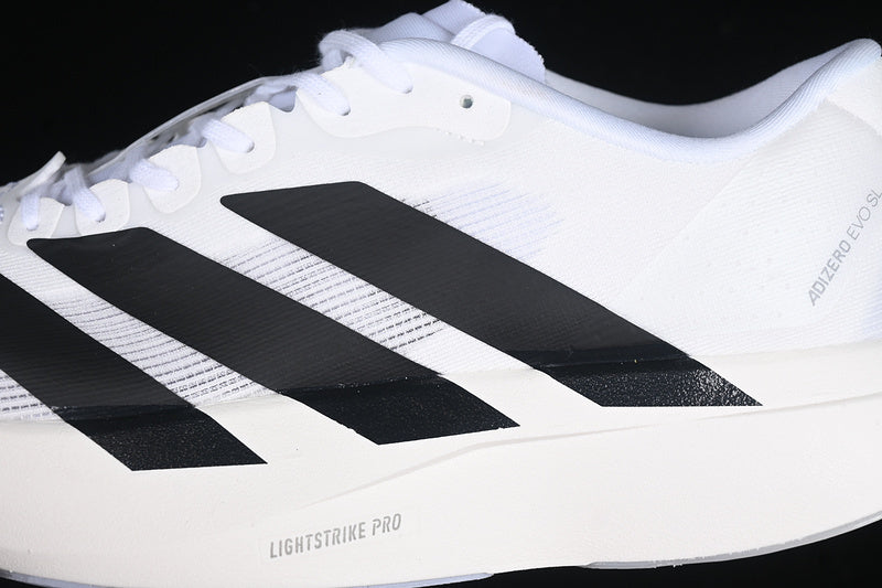 Adizero “Evo SL” ( White and Black )