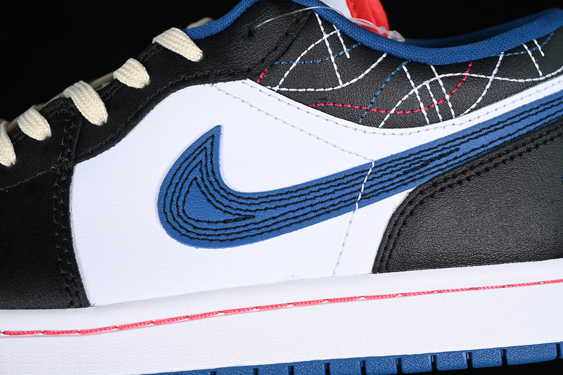 Air Jordan 1 Low "Industrial Blue Sashiko”