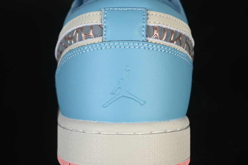 Air Jordan 1 Low “Denim Turquoise Red Stardust”
