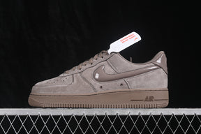 Air force 1 “Suede Glossy Mink Brown”