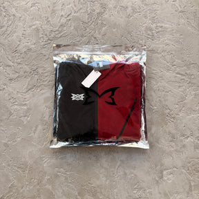Corta Vento Mertra “Water Reactive ” ( Pova D'água ) ( Vermelho e Preto )