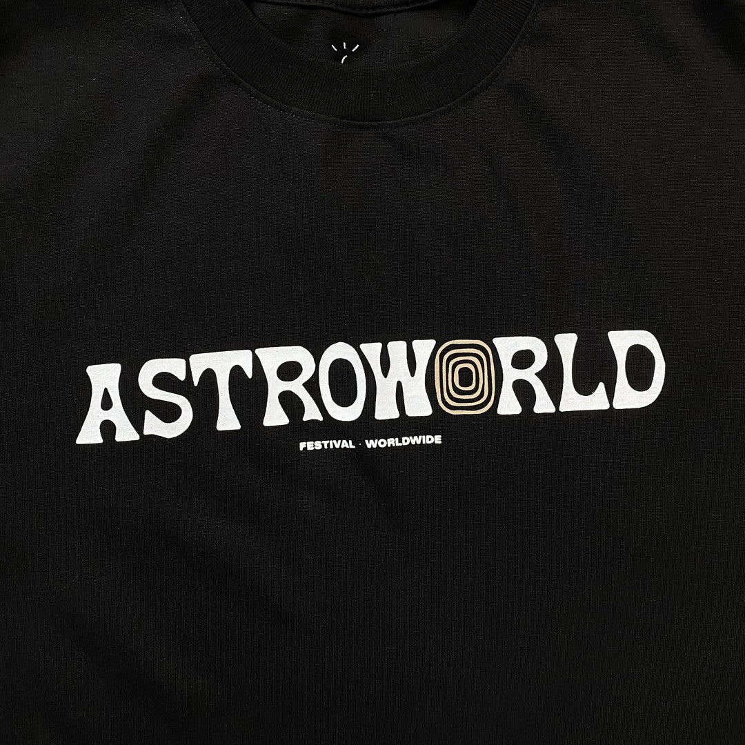 Camisa Cactus Jack ”AstroWorld Festival” ( Preta )
