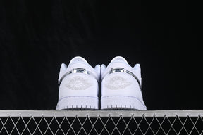 Air Jordan 1 Low “White Metallic Silver”