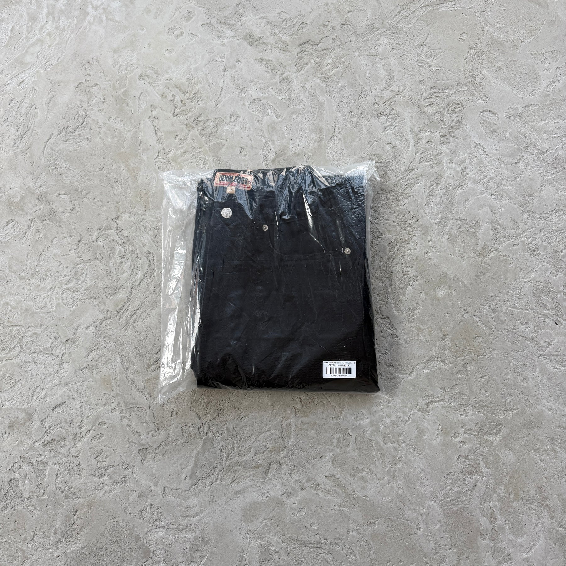 Calça Corteiz “Allstarz Denim Triple Black”