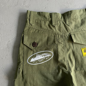 Shorts Corteiz “Slant Pocket Green”
