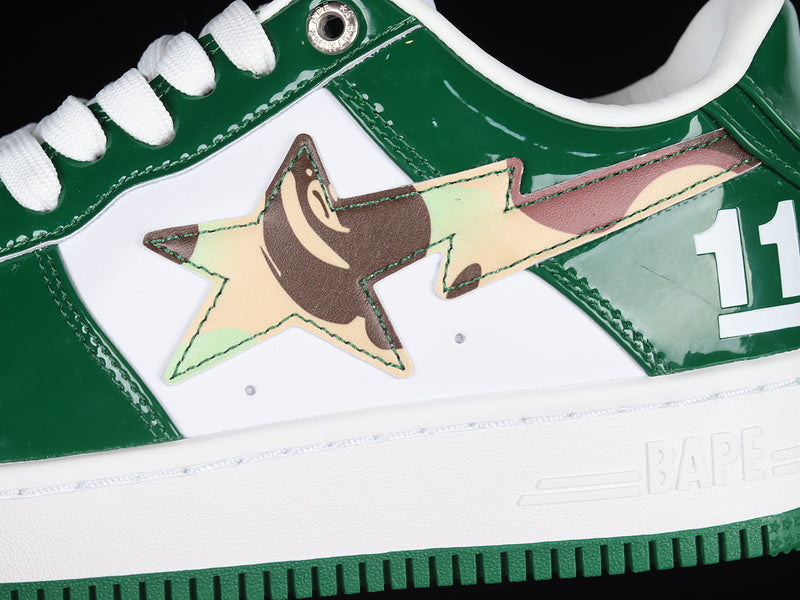 BAPE STA  ”Patent Green Camo”