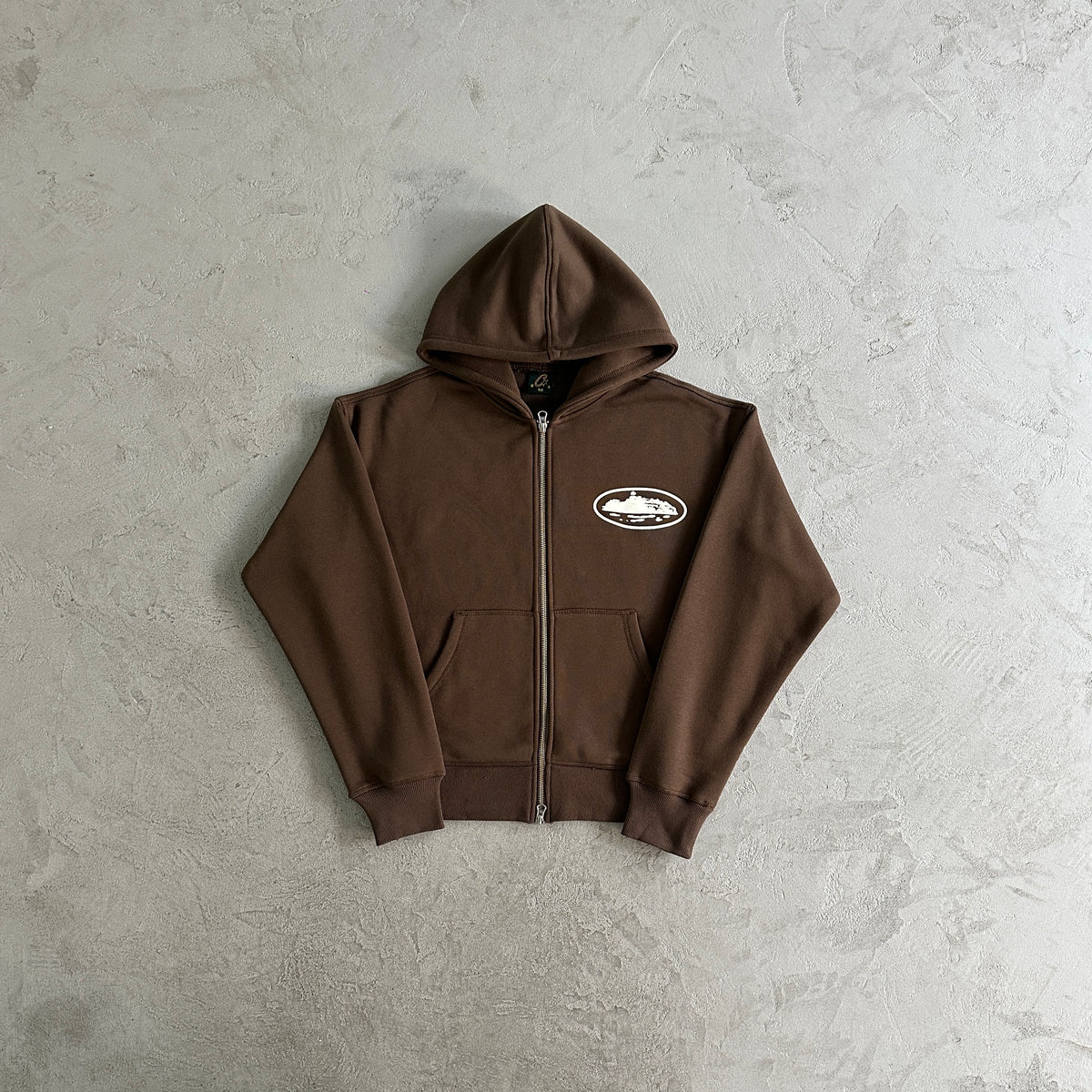 Conjunto Corteiz “Island Puff Print” ( Marrom )