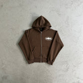 Conjunto Corteiz “Island Puff Print” ( Marrom )