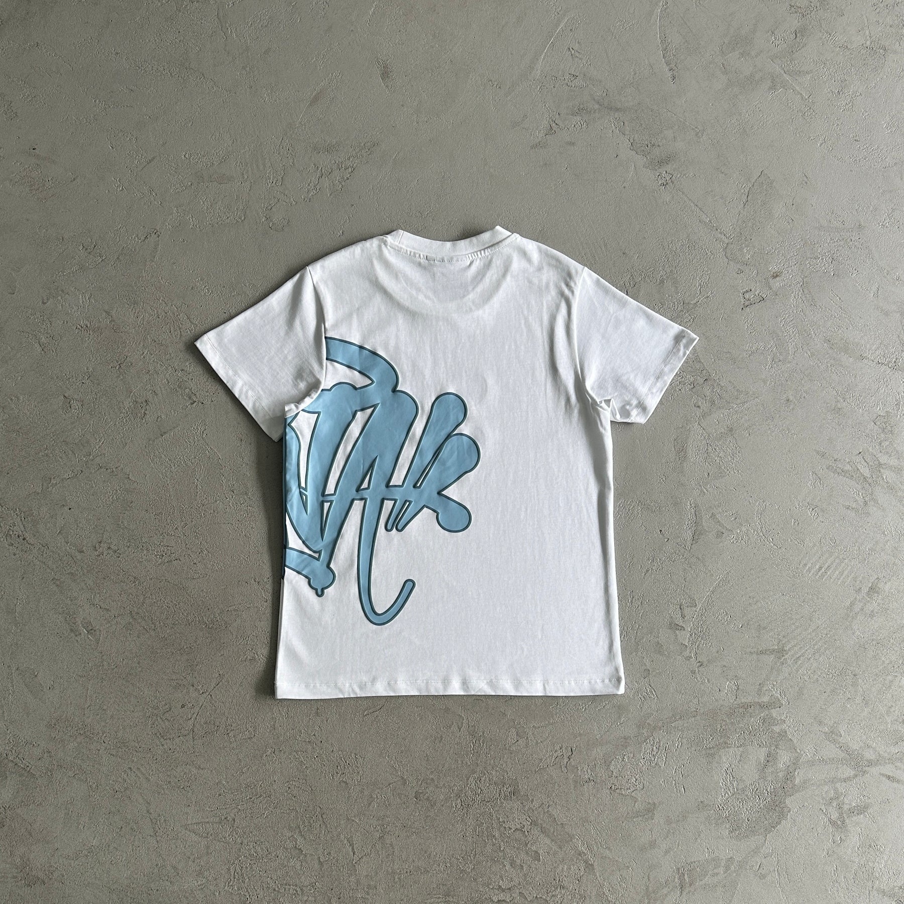 Conjunto Syna World Verão ( Branco e Azul )