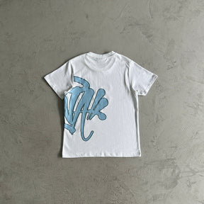 Conjunto Syna World Verão ( Branco e Azul )