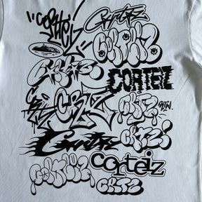 Camisa Corteiz ”Street Graffiti” ( Branca )