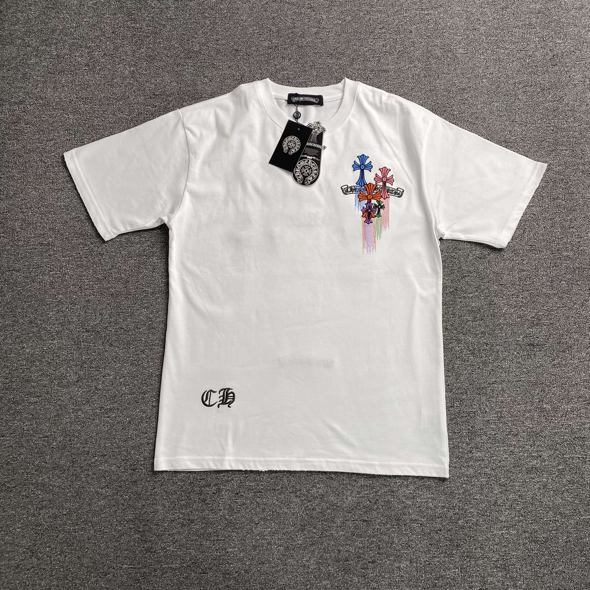 Camisa Chrome Hearts “Multicolor” ( Branca )