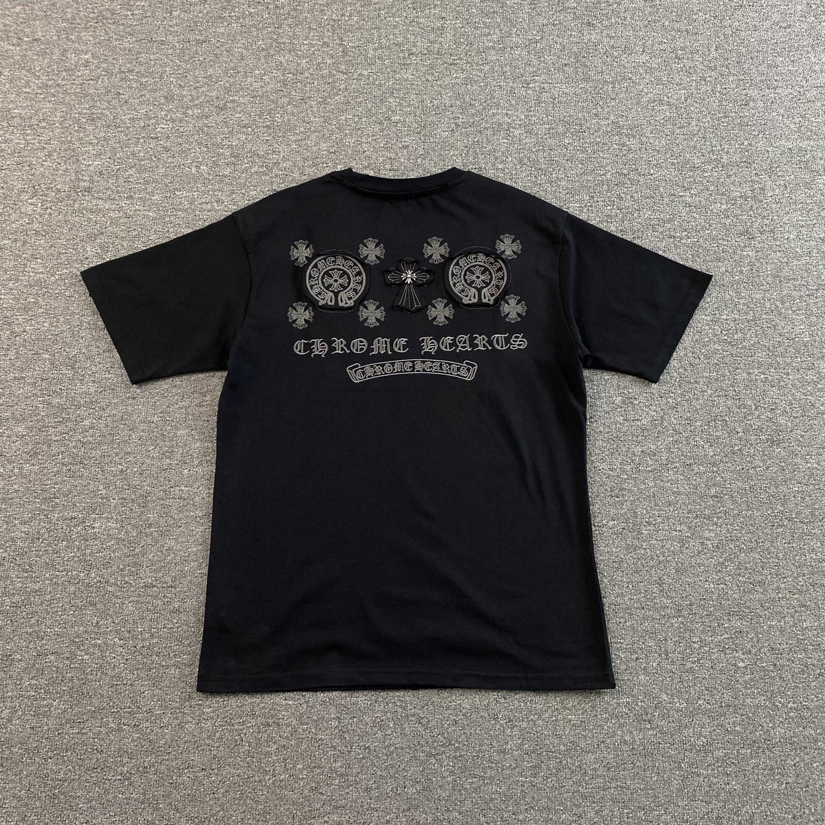 Camisa Chrome Hearts “Cross Horseshoe ” ( Preta )