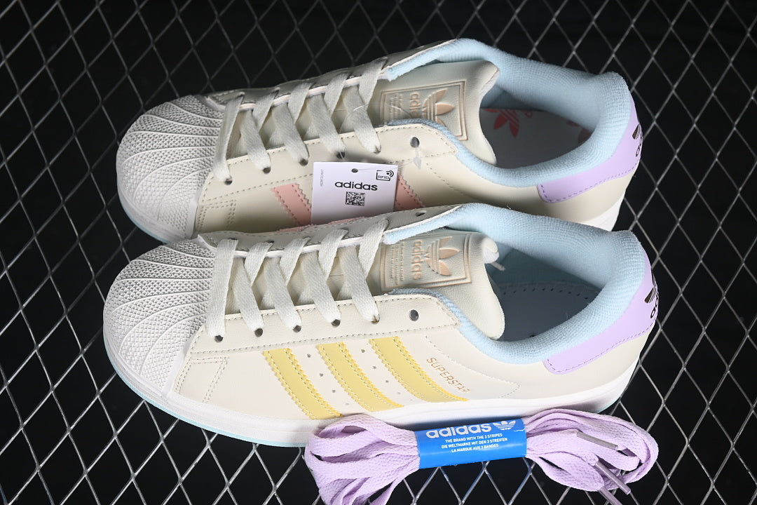 Adidas Campus “Superstar II Off White Yellow Halo Mint”