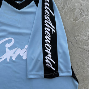Camisa Corteiz “Panel Jersey” ( Azul )