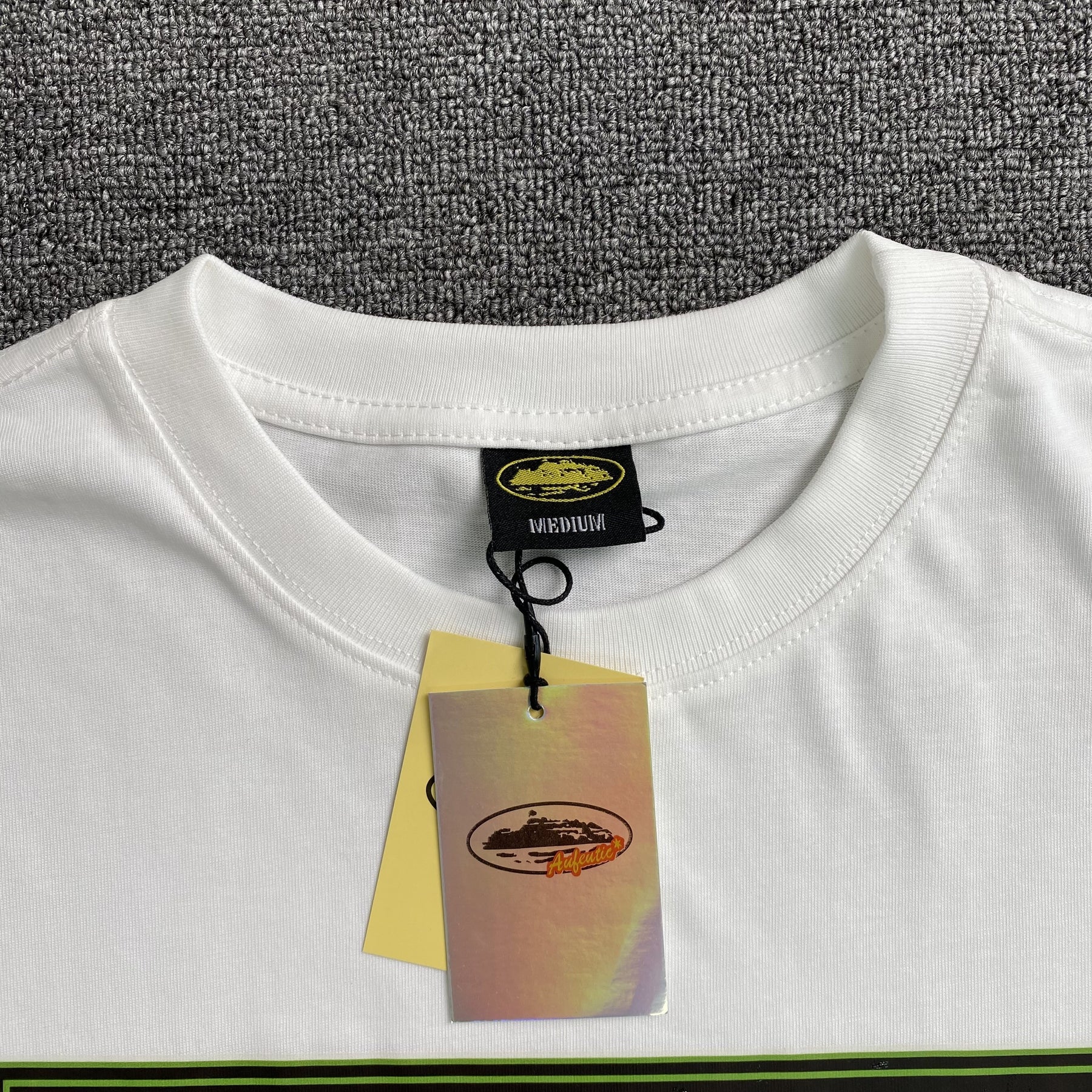 Camisa Corteiz “Shadow Man” ( Branca )