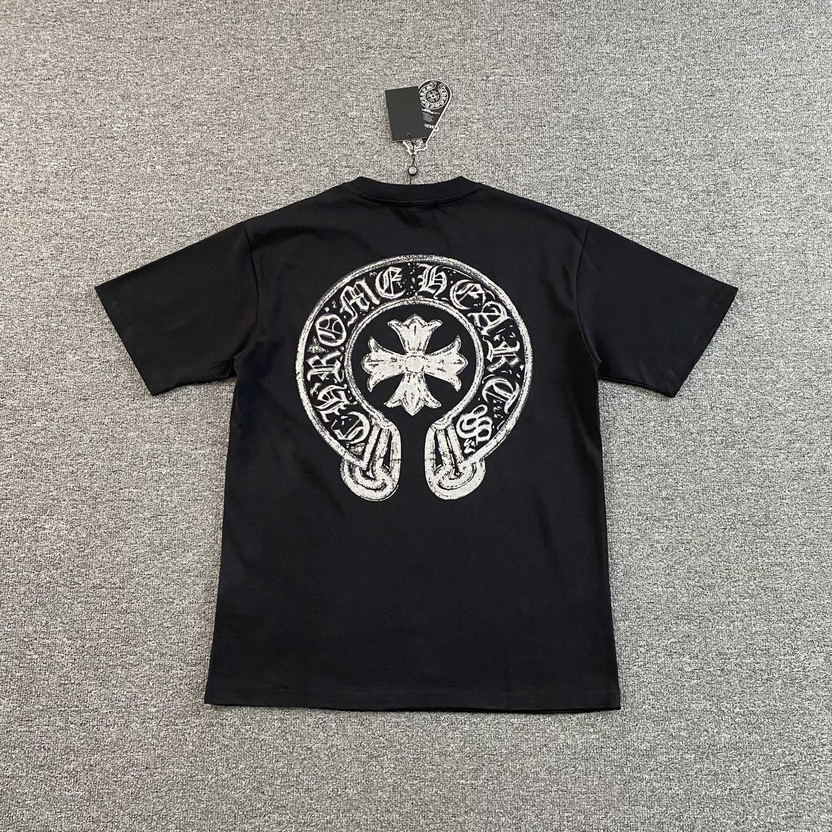 Camisa Chrome Hearts “Horseshoe Logo Pocket” ( Preta )