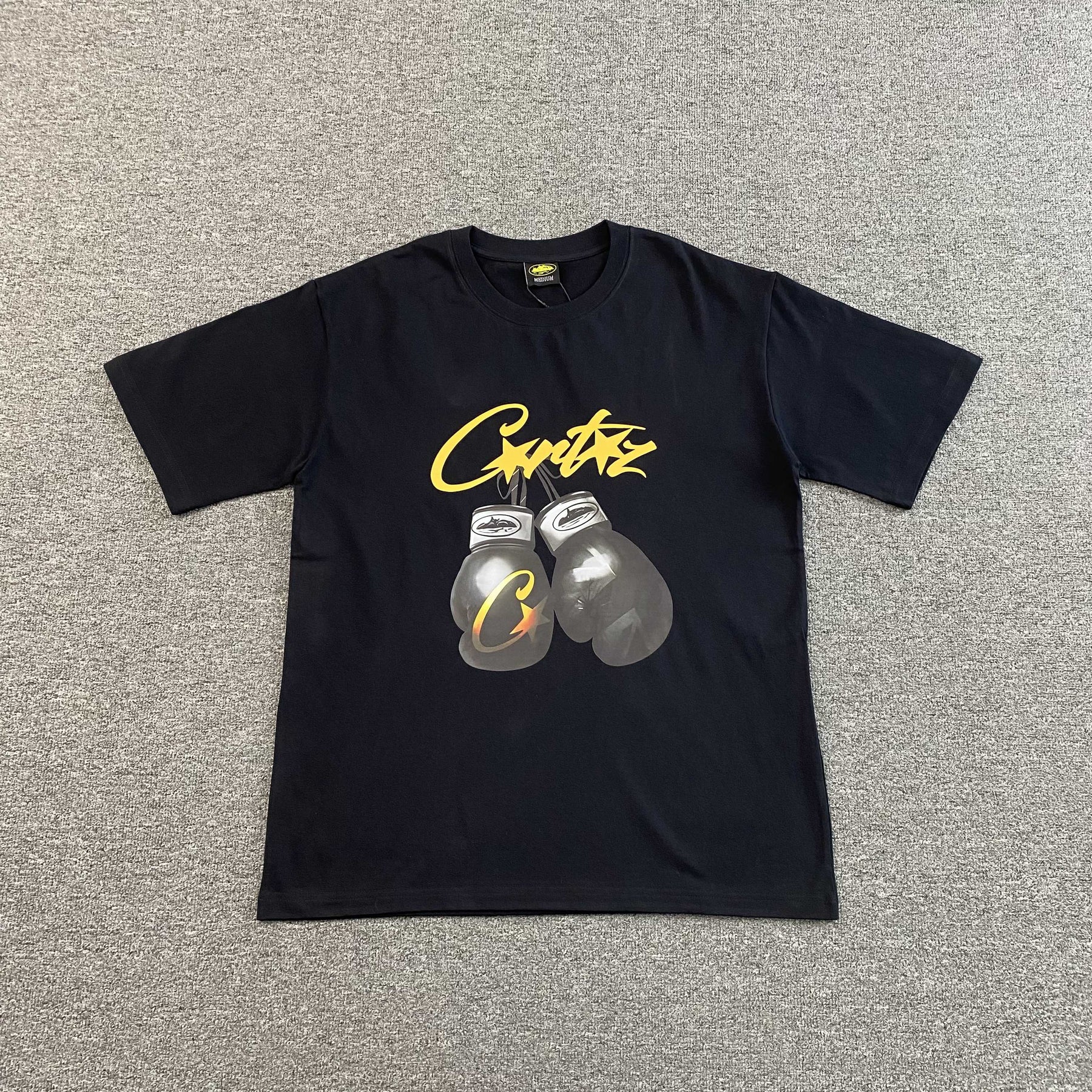 Camisa Corteiz “Boxing Gloves” ( Preta )