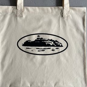 Shoulder Bag Corteiz ( Branca com Preto )