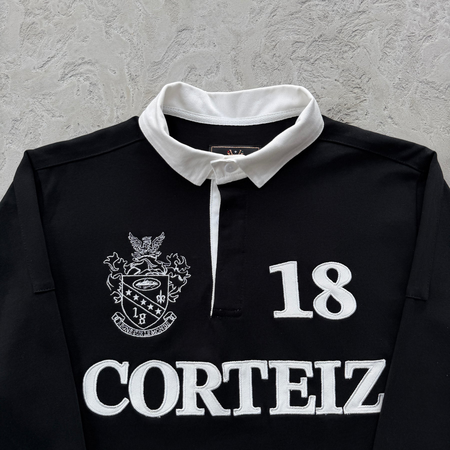 Sueter Corteiz “Paneled Rugby” ( Preto )
