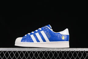 Adidas Superstar x BAPE “Blue White”